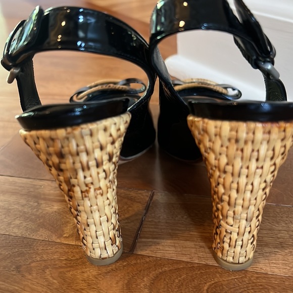 Stuart weitzman wicker woven heels - Picture 5 of 8